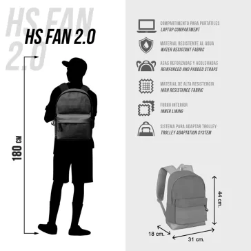   Harry Potter hátizsák – Hogwarts Express design (FAN HS 2.2)