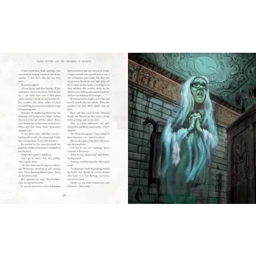  Harry Potter és a Titkok Kamrája – illusztrált könyv, angol