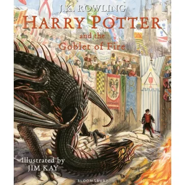   Harry Potter és a Tűz Serlege – illusztrált könyv, angol