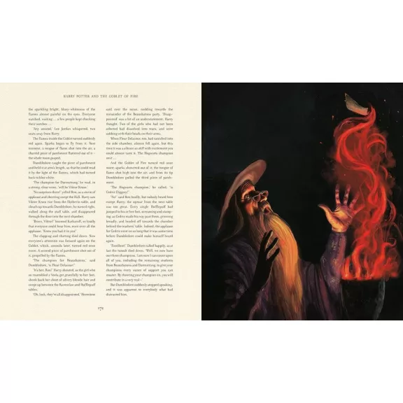Harry Potter és a Tűz Serlege – illusztrált könyv, angol Harry Potter és a Tűz Serlege – illusztrált könyv, angol