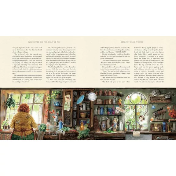 Harry Potter és a Tűz Serlege – illusztrált könyv, angol Harry Potter és a Tűz Serlege – illusztrált könyv, angol