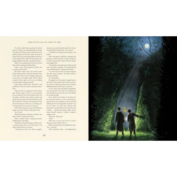 Harry Potter és a Tűz Serlege – illusztrált könyv, angol Harry Potter és a Tűz Serlege – illusztrált könyv, angol