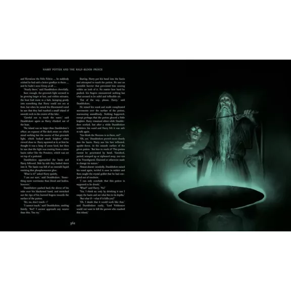 Harry Potter és a Félvér Herceg – illusztrált könyv, angol Harry Potter és a Félvér Herceg – illusztrált könyv, angol