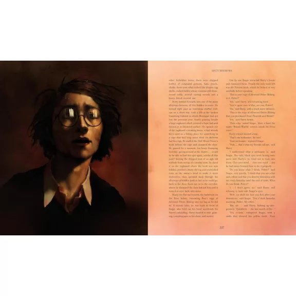 Harry Potter és a Félvér Herceg – illusztrált könyv, angol Harry Potter és a Félvér Herceg – illusztrált könyv, angol