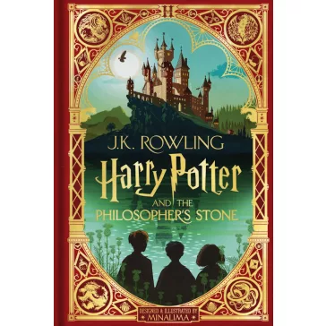 Harry Potter és a bölcsek köve – MinaLima könyv, angol