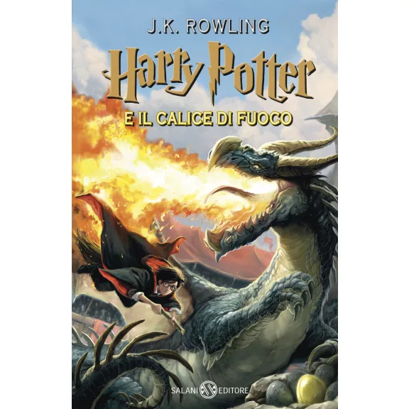 Harry Potter és a Tűz Serlege – olasz könyv, 4. rész Harry Potter és a Tűz Serlege – olasz könyv, 4. rész