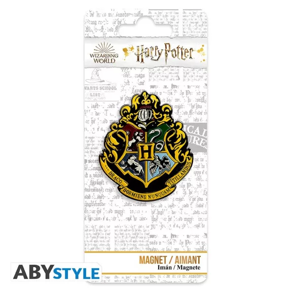 Harry Potter - Roxfort címer prémium mágnes Harry Potter - Roxfort címer prémium mágnes