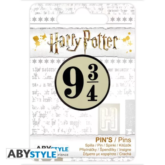 Harry Potter - 9 és 3/4 vágány kitűző Harry Potter - 9 és 3/4 vágány kitűző