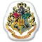Harry Potter – Roxfort címeres formapárna, díszpárna 35x37cm