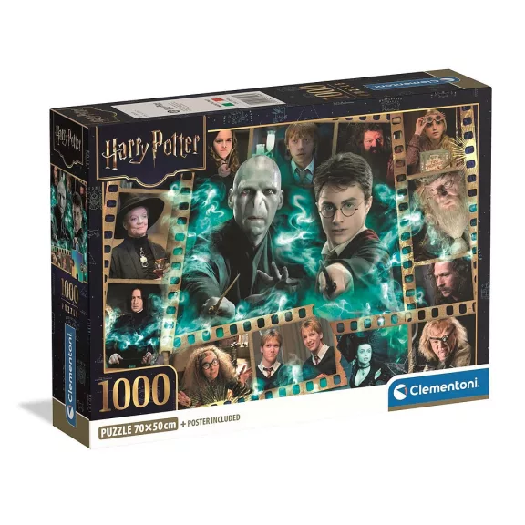 Harry Potter 1000 db-os Compact puzzle Clementoni Harry Potter 1000 db-os Compact puzzle Clementoni