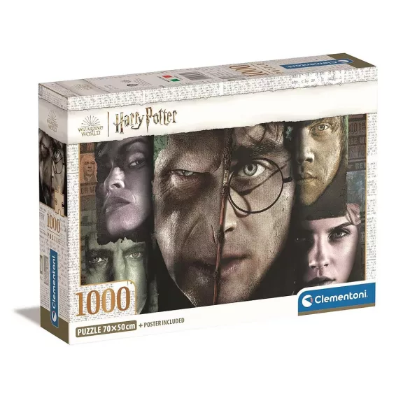Harry Potter Final Battle 1000 db-os Compact puzzle Clementoni Harry Potter Final Battle 1000 db-os Compact puzzle Clementoni