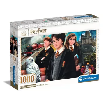Harry Potter - Here Begins compact puzzle (1000 db)
