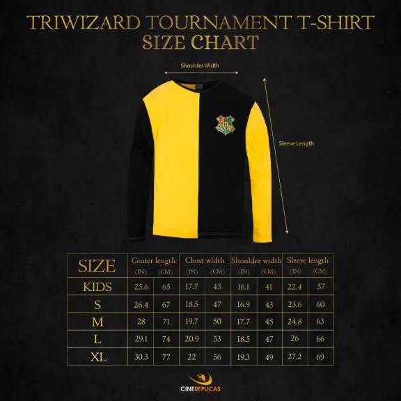 Cedric Diggory Hugrabug Trimágus Tusa hosszú ujjú póló Cedric Diggory Hugrabug Trimágus Tusa hosszú ujjú póló