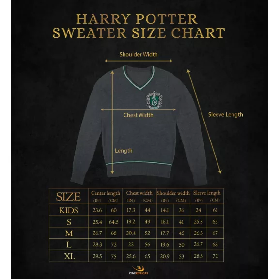 Harry Potter Mardekár pulóver L Harry Potter Mardekár pulóver L