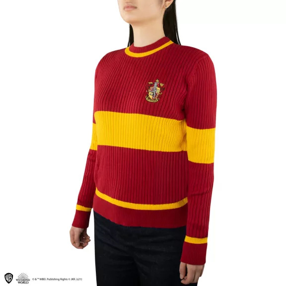 Harry Potter Griffendél Kviddics Pulóver L Harry Potter Griffendél Kviddics Pulóver L