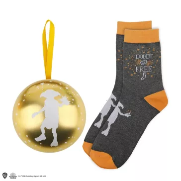 Harry Potter Dobby karácsonyfadísz zoknival