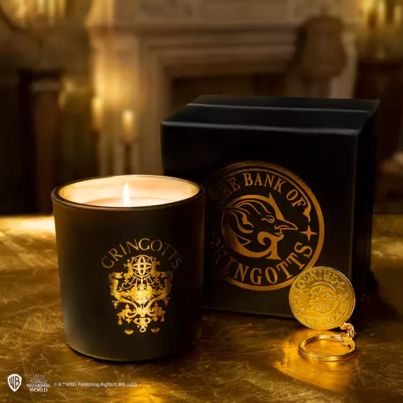 Harry Potter - Gringotts gyertya kulcstartóval Harry Potter - Gringotts gyertya kulcstartóval