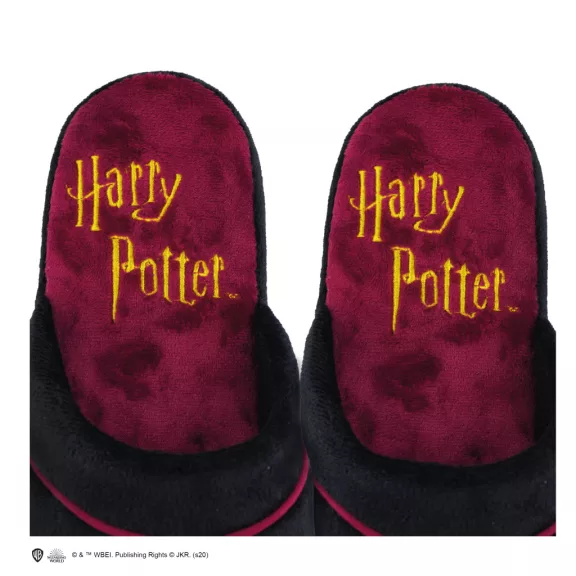 Griffendél Papucs - Harry Potter Plüssös Otthoni Mamusz M/L