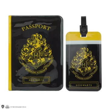   Harry Potter - Roxfort útlevéltok és poggyászcímke szett