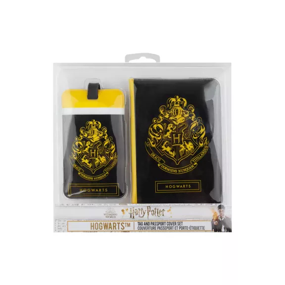 Harry Potter - Roxfort útlevéltok és poggyászcímke szett Harry Potter - Roxfort útlevéltok és poggyászcímke szett