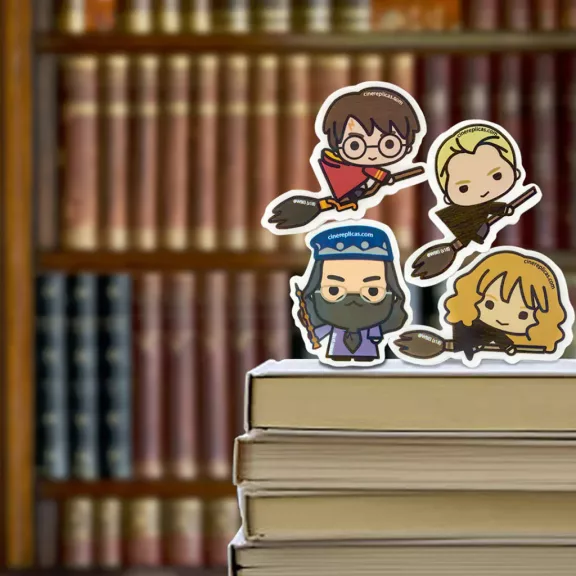 Harry Potter kawaii karakteres radírok 48 darabos szett Harry Potter kawaii karakteres radírok 48 darabos szett