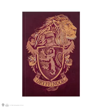 Harry Potter - Griffendél 120 oldalas jegyzetfüzet