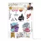 Harry Potter 55 darabos matrica szett