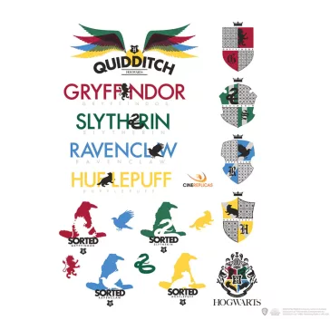 Harry Potter 55 darabos matrica szett
