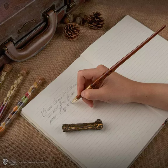 Harry Potter varázspálca toll bemutatóállvánnyal Harry Potter varázspálca toll bemutatóállvánnyal