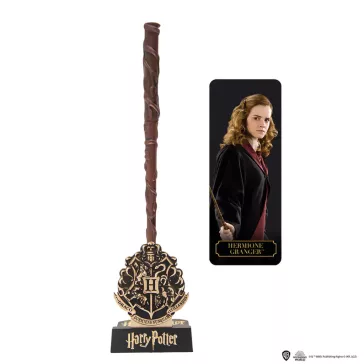   Harry Potter - Hermione Granger varázspálca toll bemutatóállvánnyal