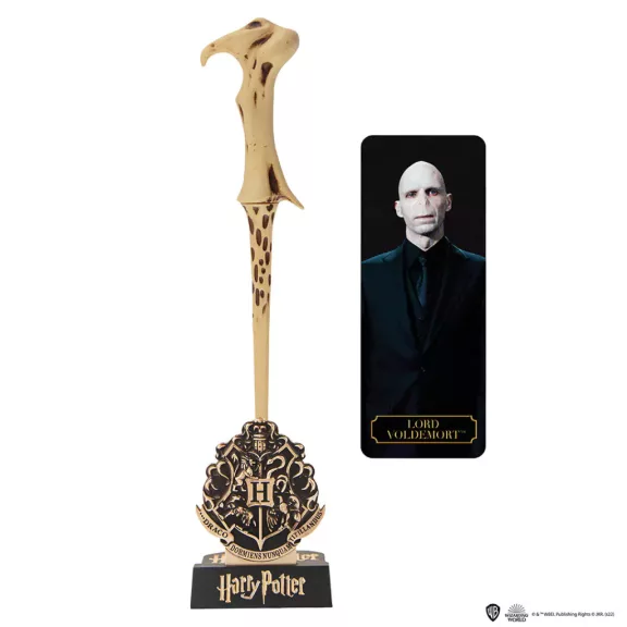 Harry Potter - Voldemort varázspálca toll bemutatóállvánnyal Harry Potter - Voldemort varázspálca toll bemutatóállvánnyal