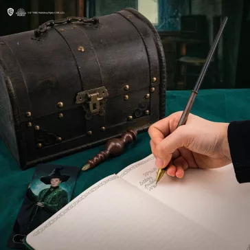   Harry Potter - Minerva McGalagony varázspálca toll tartóval és lentikuláris könyvjelzővel