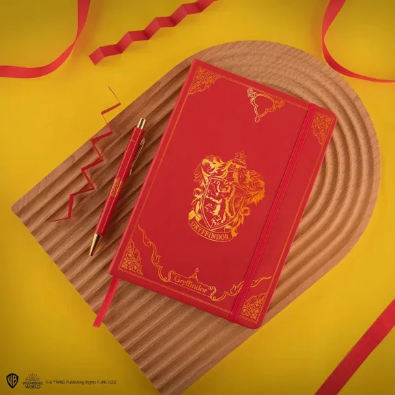 Harry Potter - Griffendél prémium jegyzetfüzet és toll