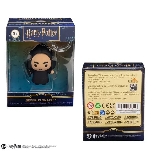 Harry Potter - Perselus Piton Gomee kulcstartó figura Harry Potter - Perselus Piton Gomee kulcstartó figura