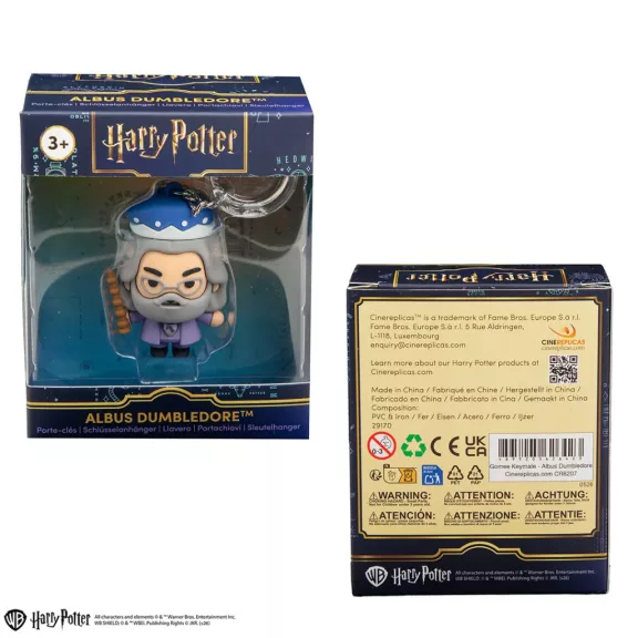 Harry Potter - Albus Dumbledore Gomee kulcstartó figura Harry Potter - Albus Dumbledore Gomee kulcstartó figura