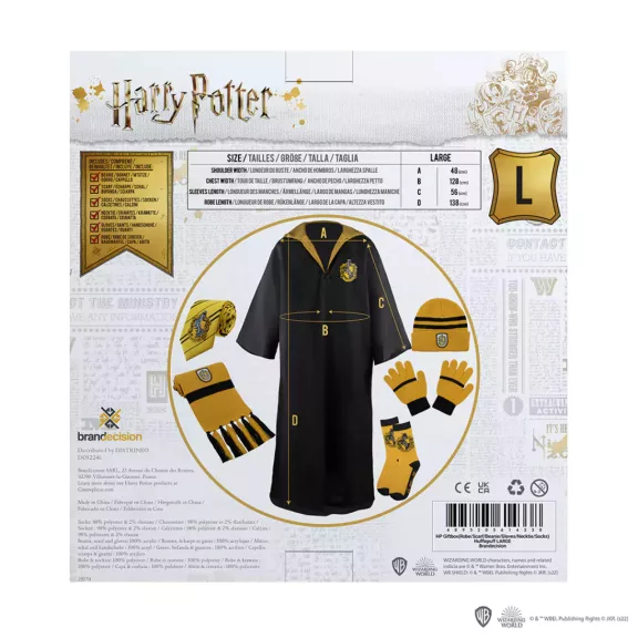 Harry Potter - Hugrabug 6 darabos ruhacsomag M