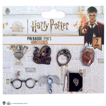 Harry Potter - Horcruxok 7 darabos kitűzőkészlet