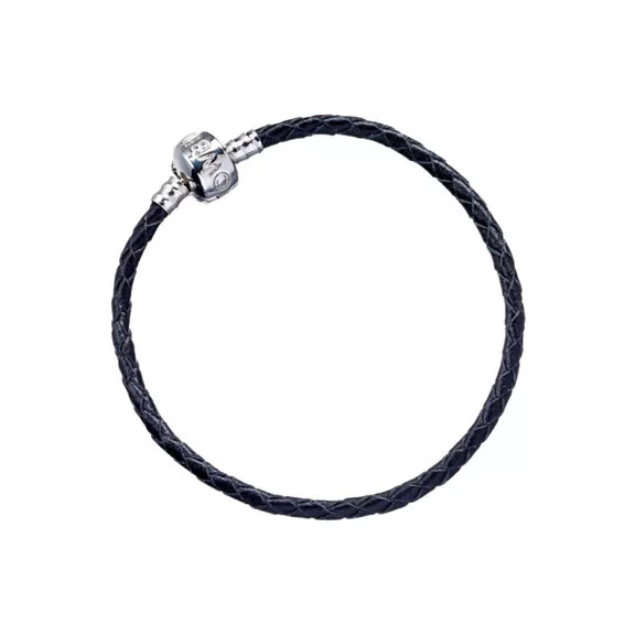 Harry Potter 19 cm-es fekete bőr charm karkötő Harry Potter 19 cm-es fekete bőr charm karkötő