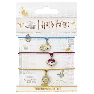   Harry Potter 3 darabos aranyszínű barátságkarkötő szett