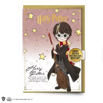 Harry Potter - Harry üdvözlőkártya kitűző