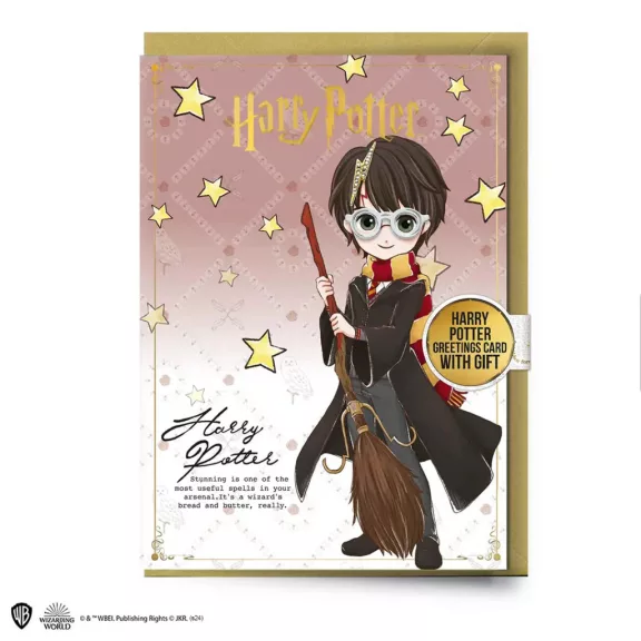 Harry Potter - Harry üdvözlőkártya kitűző Harry Potter - Harry üdvözlőkártya kitűző