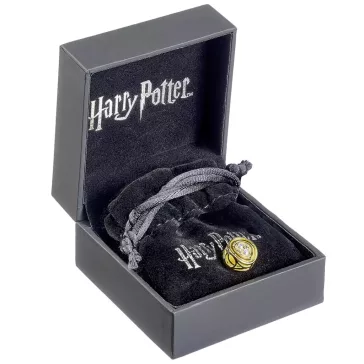   Harry Potter - Időnyerő aranyozott 925-ös sterling ezüst elválasztó gyöngy kristályokkal