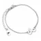 Harry Potter - Szemüveg és villám 925-ös sterling ezüst charm karkötő