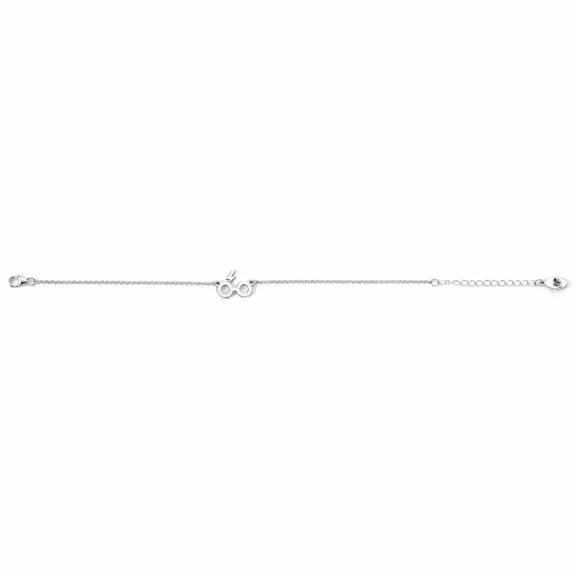 Harry Potter - Szemüveg és villám 925-ös sterling ezüst charm karkötő Harry Potter - Szemüveg és villám 925-ös sterling ezüst charm karkötő