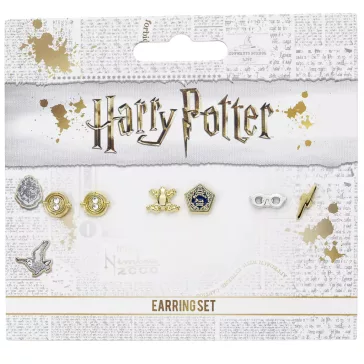   Harry Potter - Időnyerő és Csokibéka bedugós fülbevaló szett
