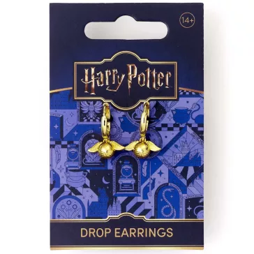 Harry Potter - Aranycikesz aranyszínű fülbevaló