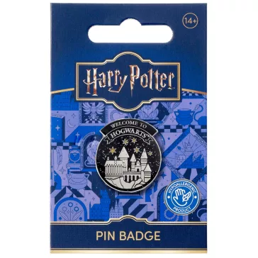 Harry Potter „Welcome to Hogwarts” Roxfort Kitűző