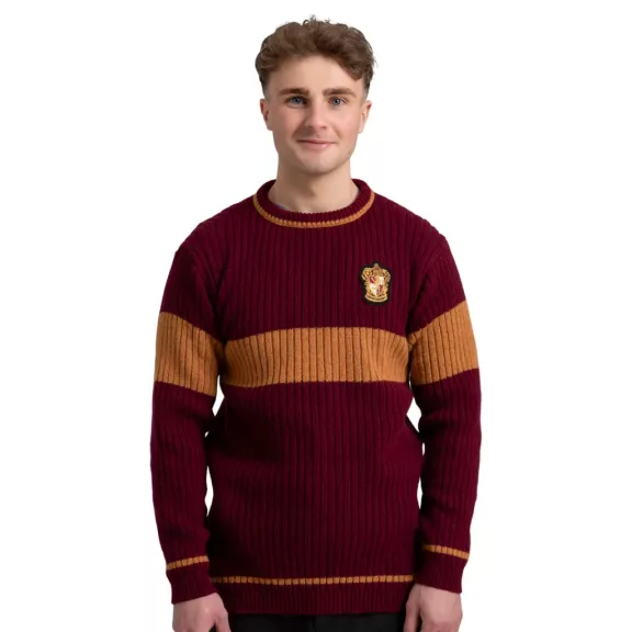 Harry Potter - Griffendél kviddics pulóver L Harry Potter - Griffendél kviddics pulóver L