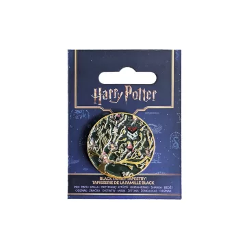   Harry Potter Black Családfa Kitűző – A Nemes és Ősi Black Ház Relikviája