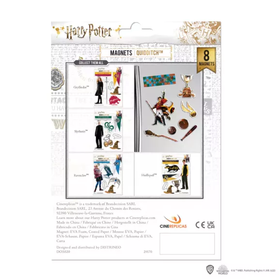 Harry Potter - Kviddics habmágnes készlet